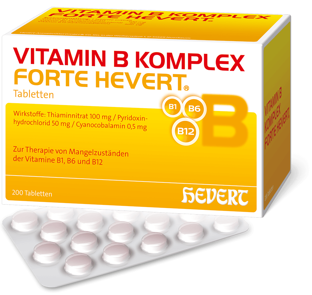 VITAMIN B KOMPLEX forte Hevert Tabletten