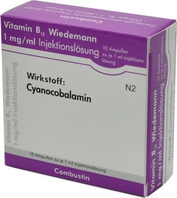 VITAMIN B12 WIEDEMANN 1 mg/ml Injektionslsg.Amp.