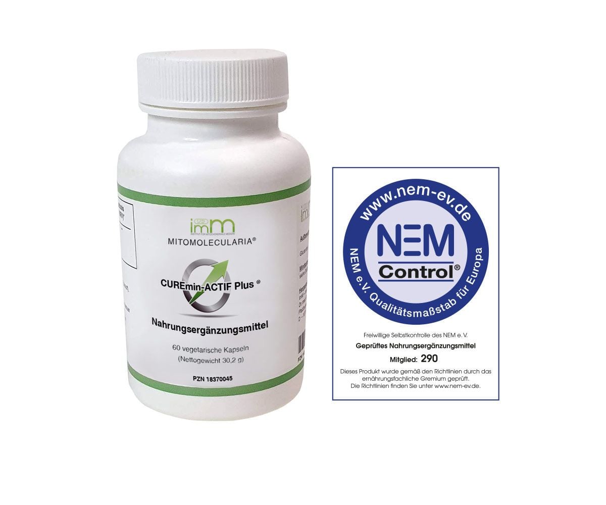 CUREMIN-ACTIF Plus magensaftresistente Kapseln