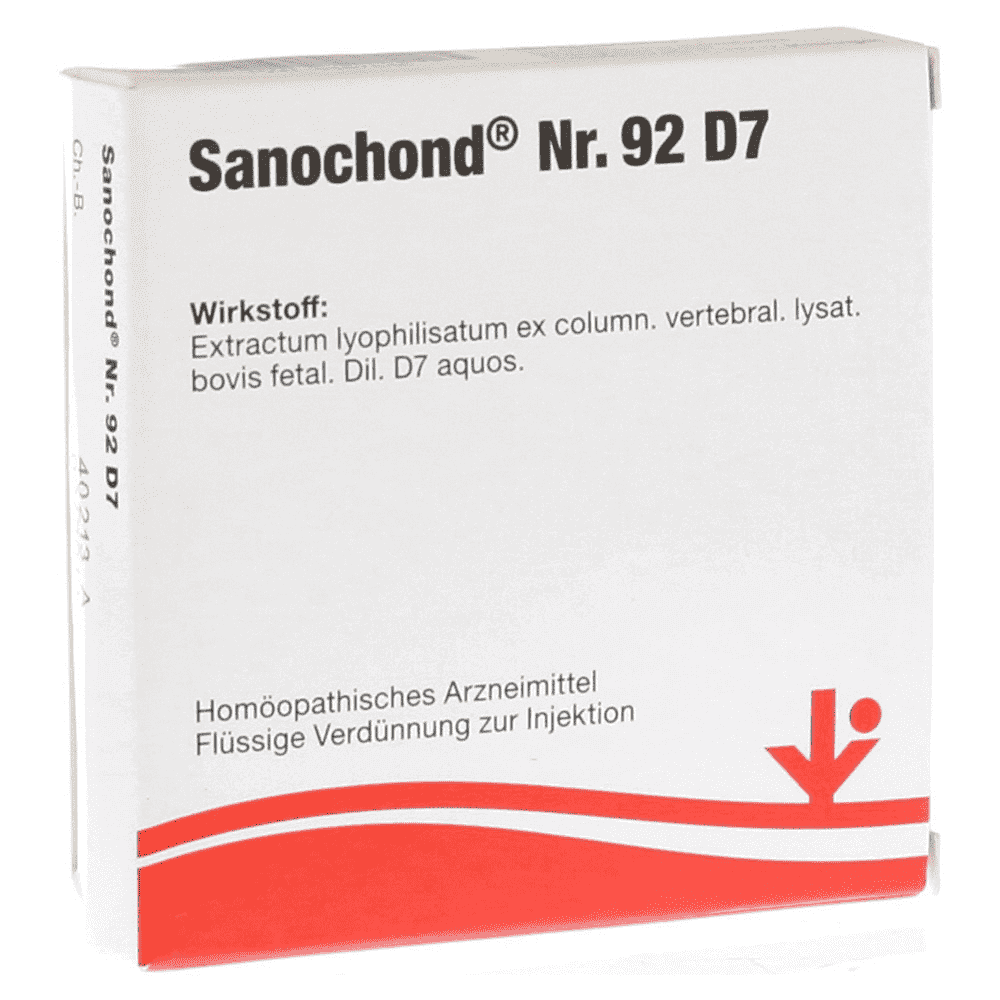 SANOCHOND Nr.92 D 7 Ampullen