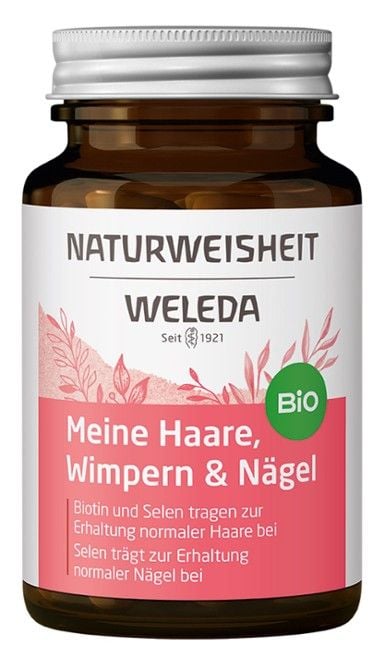 WELEDA Naturweisheit Meine Haare Wimpern&Nägel Kps