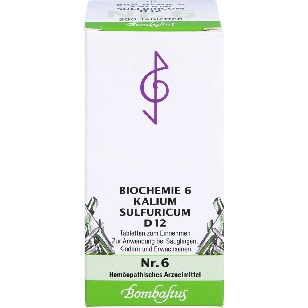 BIOCHEMIE 6 Kalium sulfuricum D 12 Tabletten