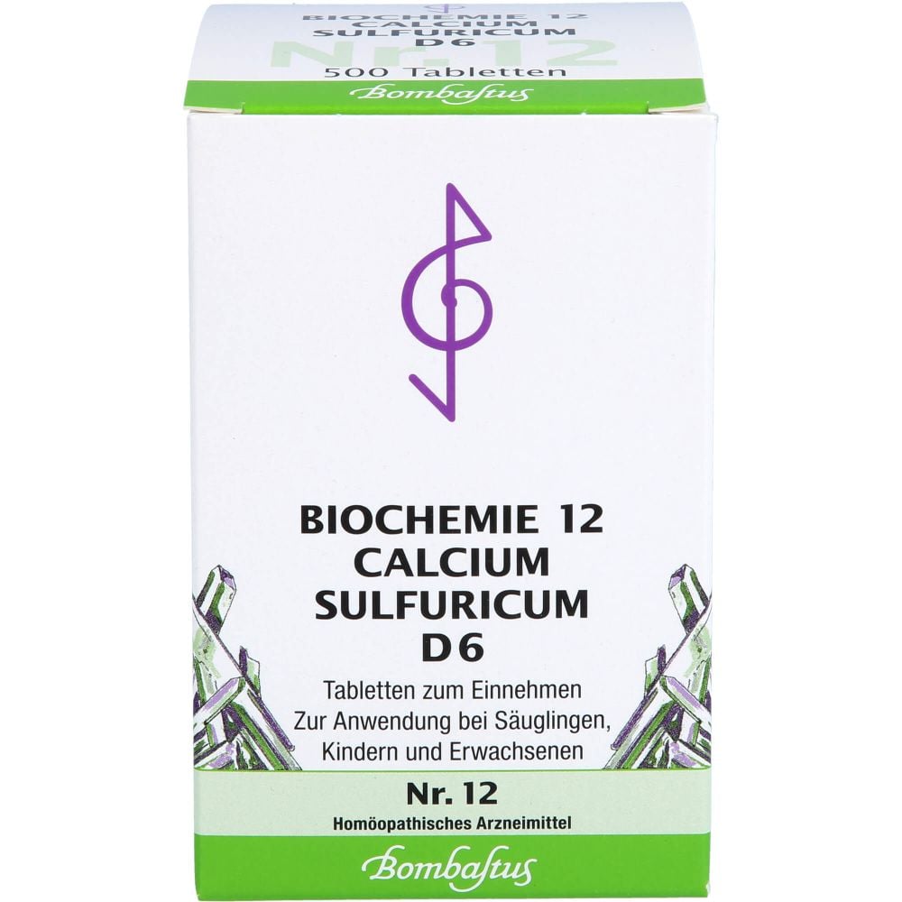 BIOCHEMIE 12 Calcium sulfuricum D 6 Tabletten