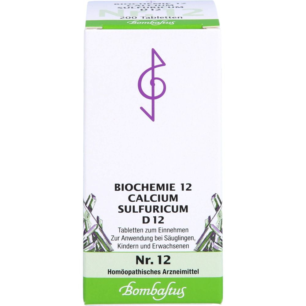BIOCHEMIE 12 Calcium sulfuricum D 12 Tabletten