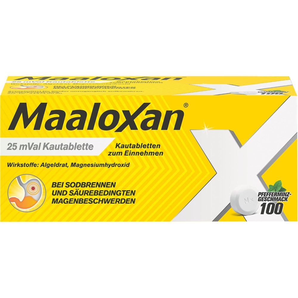 MAALOXAN 25 mVal Kautabletten