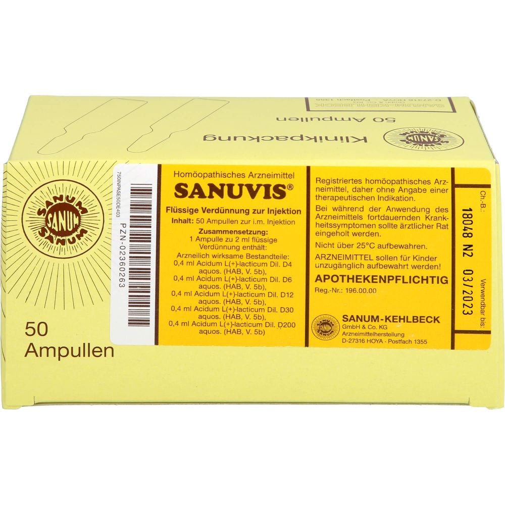 SANUVIS Injektion Ampullen