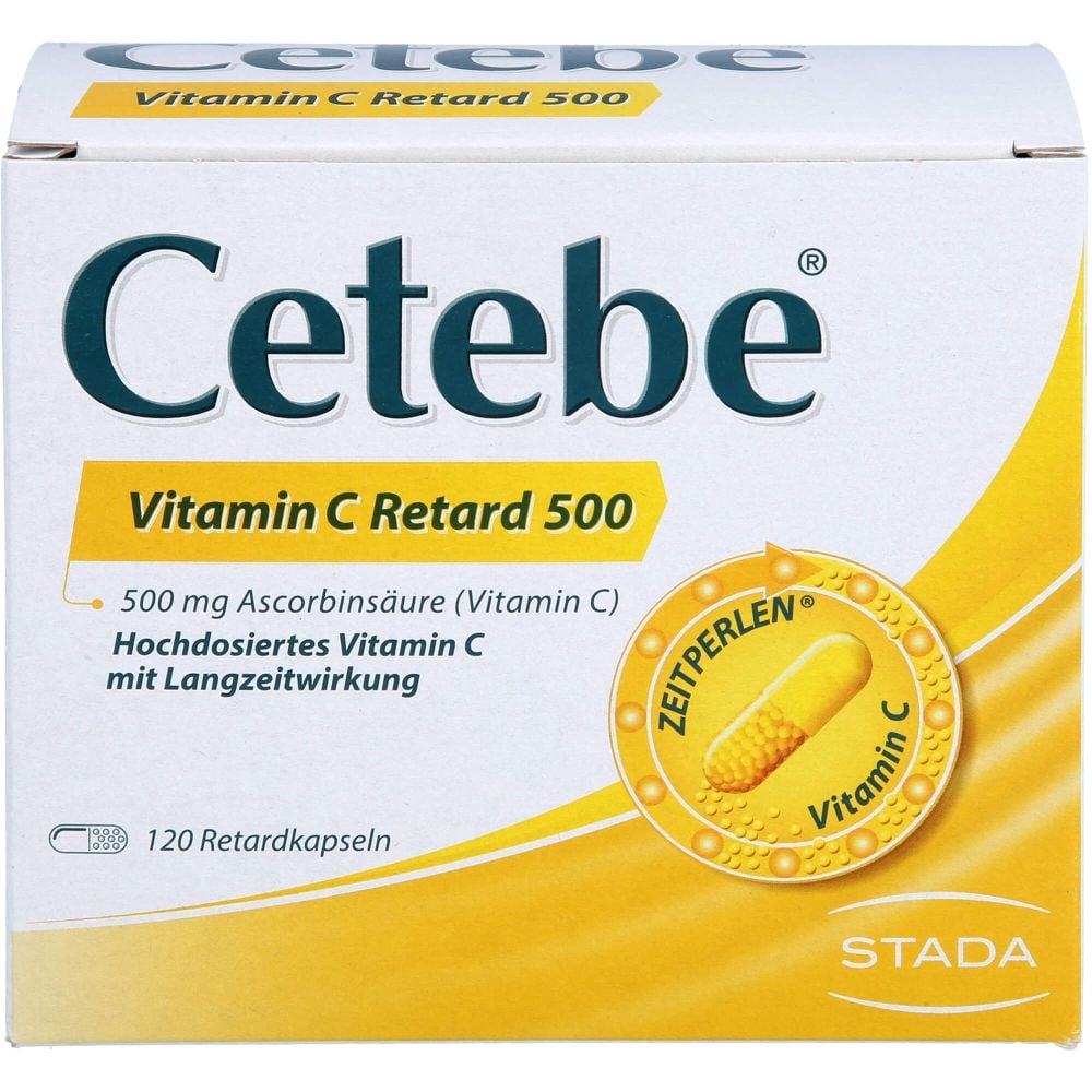 CETEBE Vitamin C Retardkapseln 500 mg