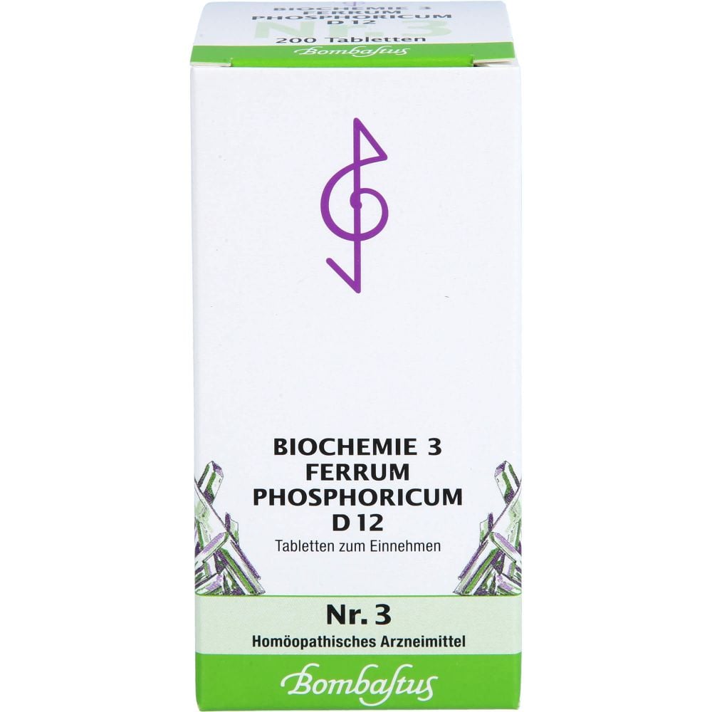 BIOCHEMIE 3 Ferrum phosphoricum D 12 Tabletten