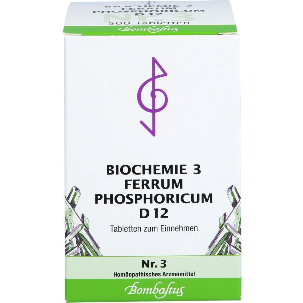 BIOCHEMIE 3 Ferrum phosphoricum D 12 Tabletten