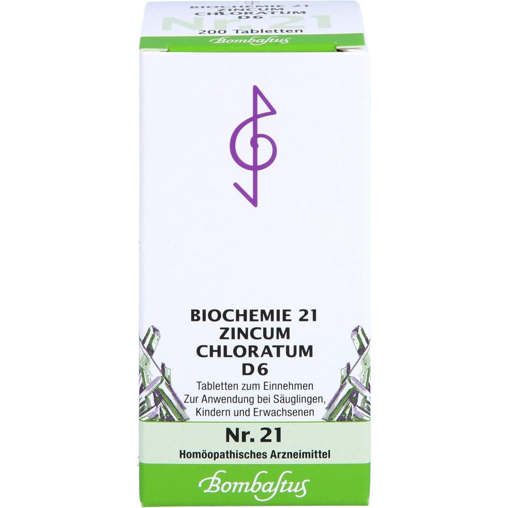 BIOCHEMIE 21 Zincum chloratum D 6 Tabletten