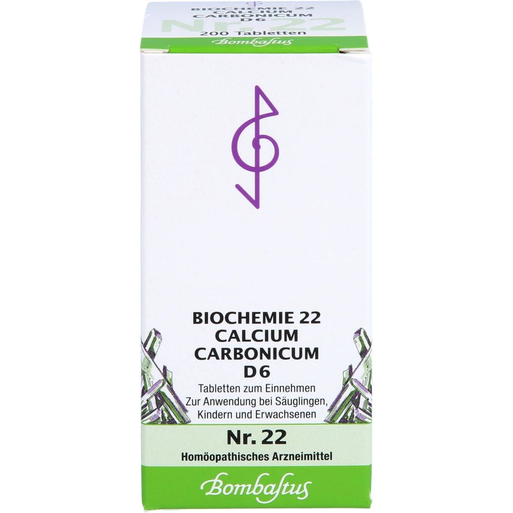 BIOCHEMIE 22 Calcium carbonicum D 6 Tabletten