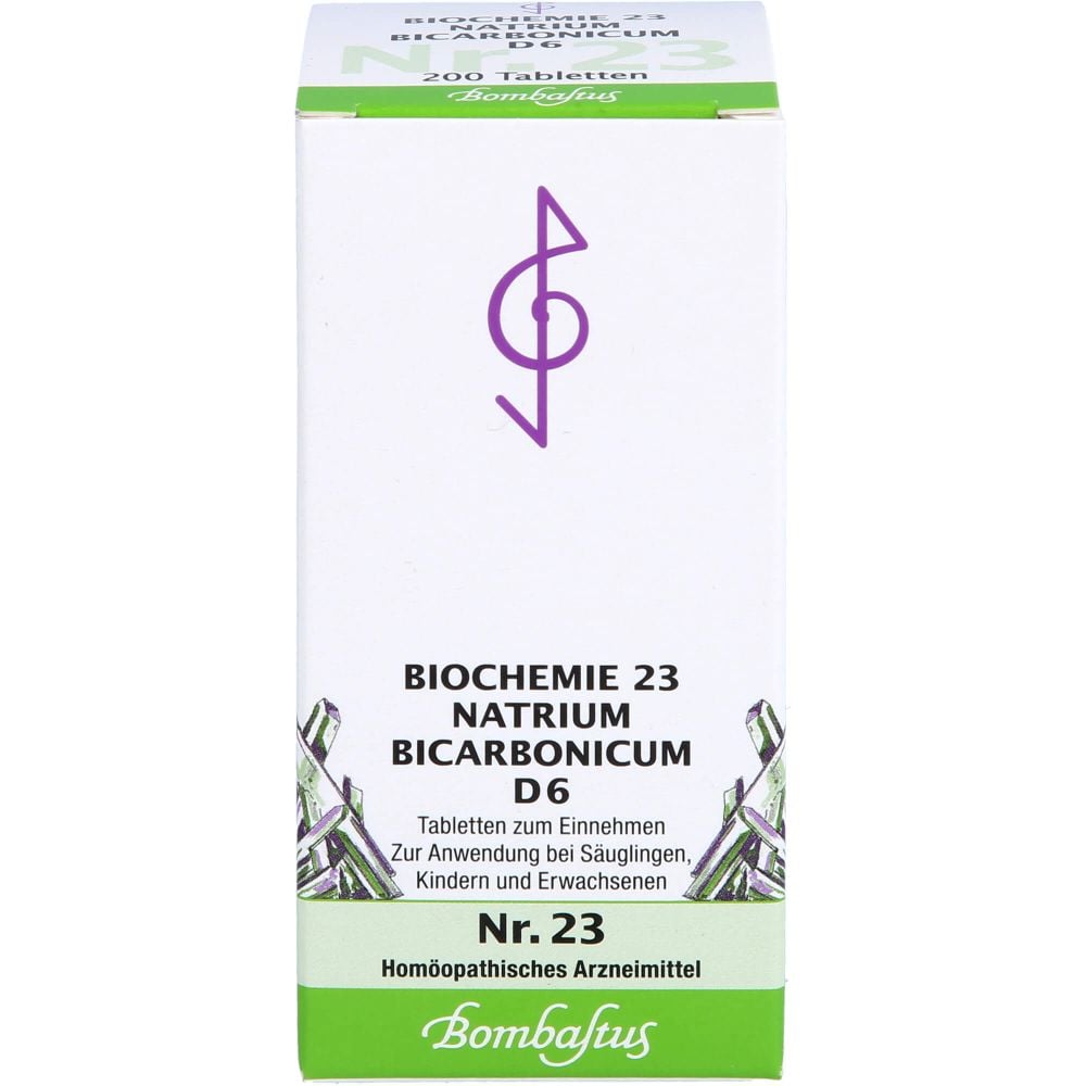 BIOCHEMIE 23 Natrium bicarbonicum D 6 Tabletten