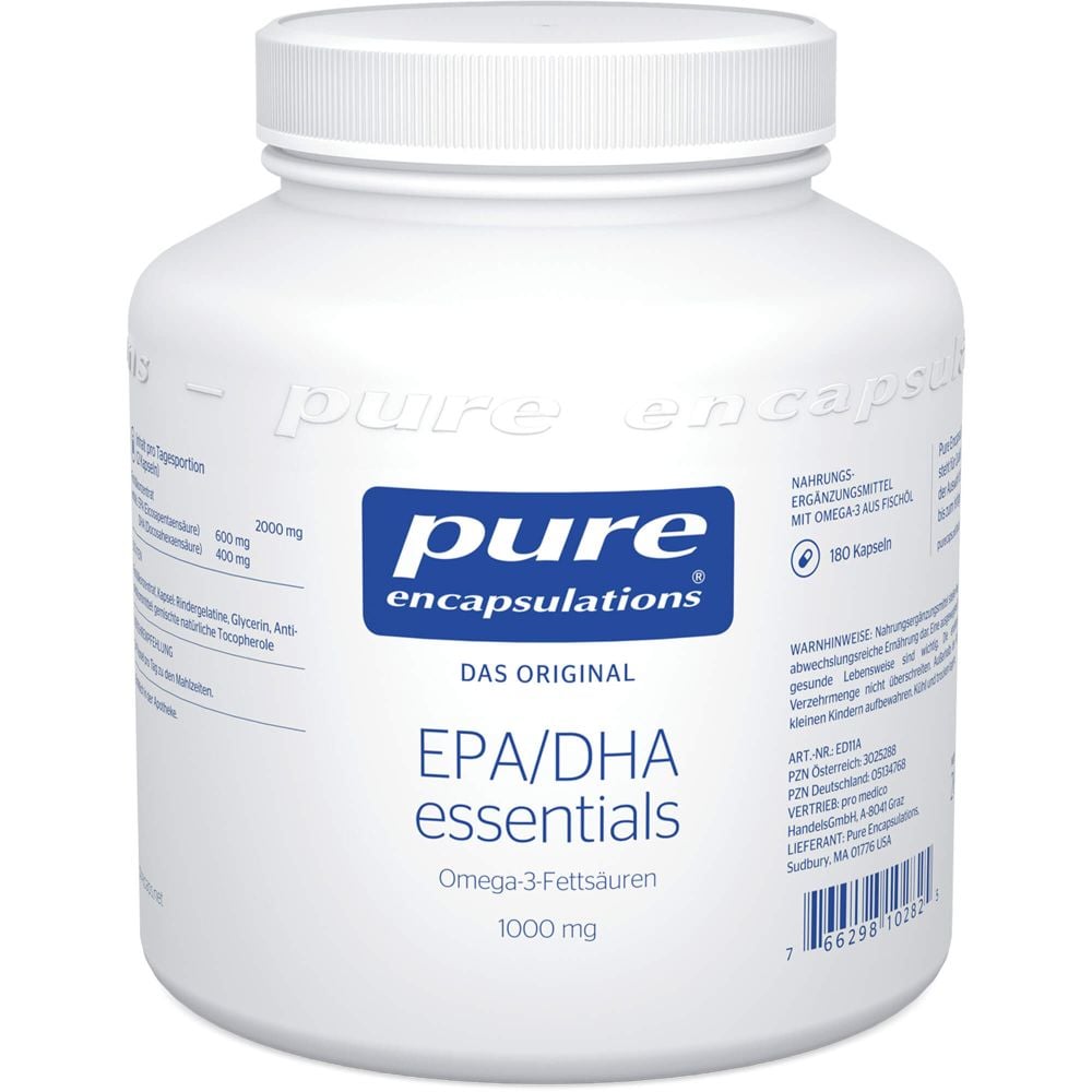 PURE ENCAPSULATIONS EPA/DHA essent.1000 mg Kapseln