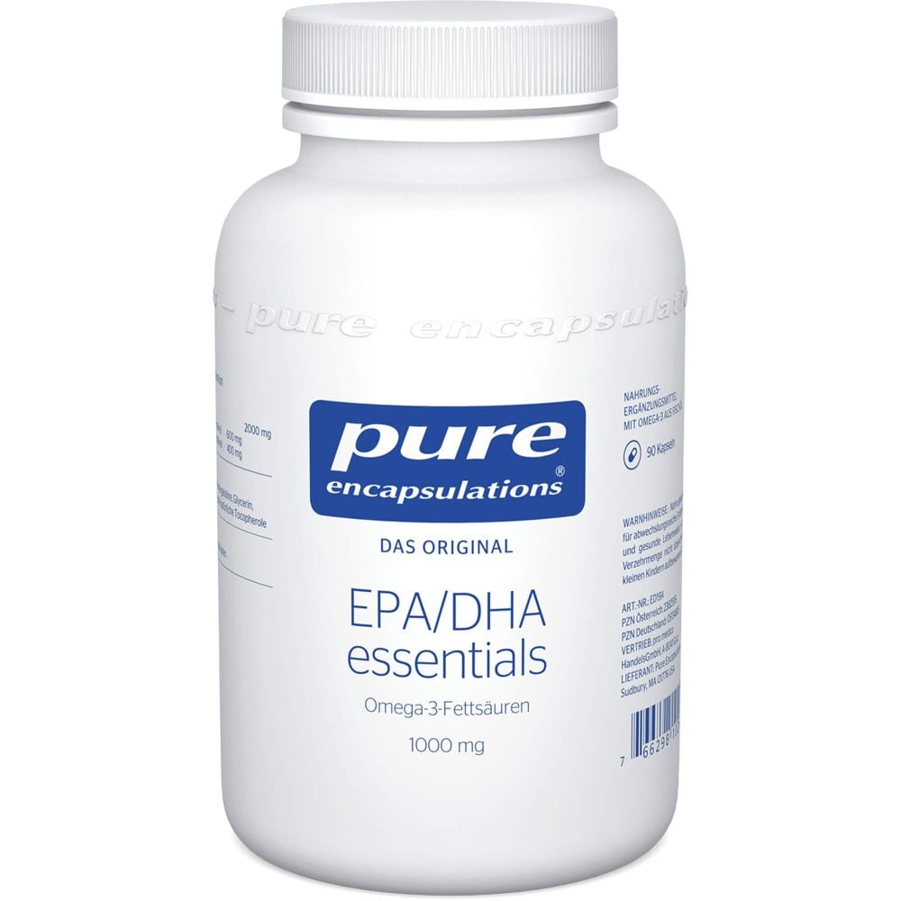 PURE ENCAPSULATIONS EPA/DHA essent.1000 mg Kapseln
