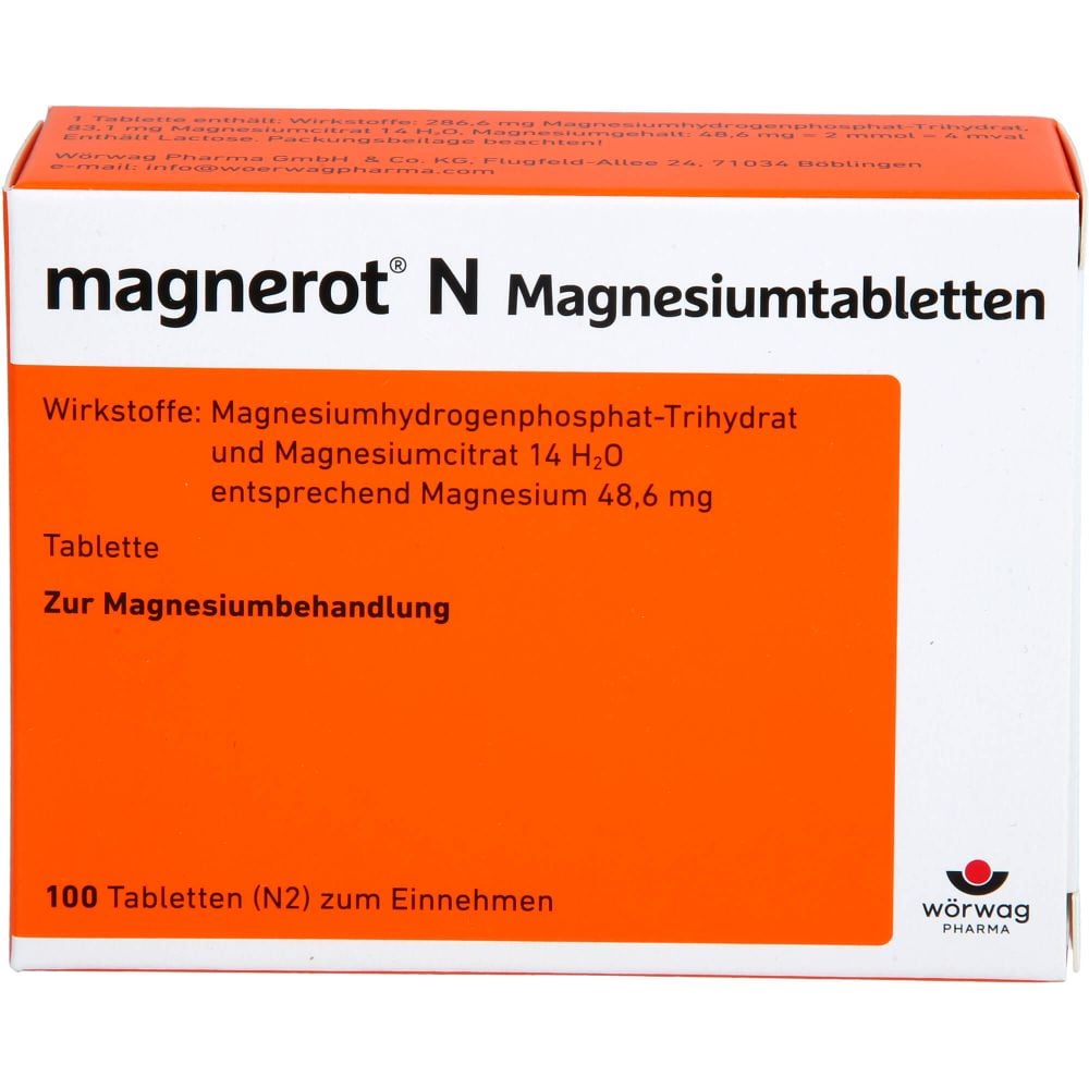 MAGNEROT N Magnesiumtabletten