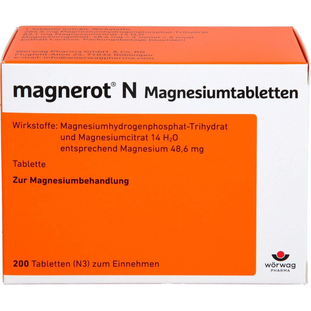 MAGNEROT N Magnesiumtabletten
