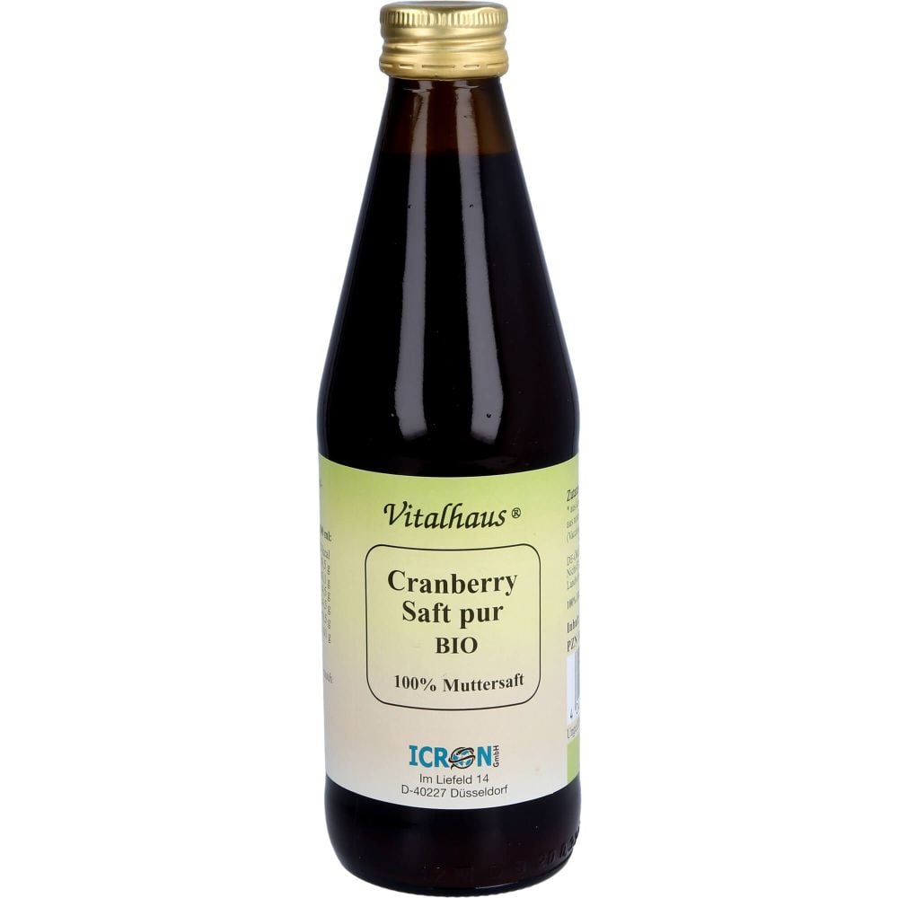 CRANBERRY SAFT pur Bio Vitalhaus