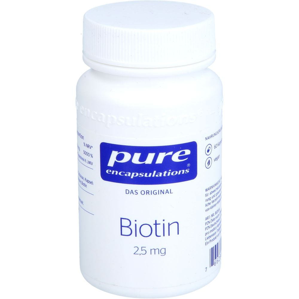 PURE ENCAPSULATIONS Biotin 2,5 mg Kapseln