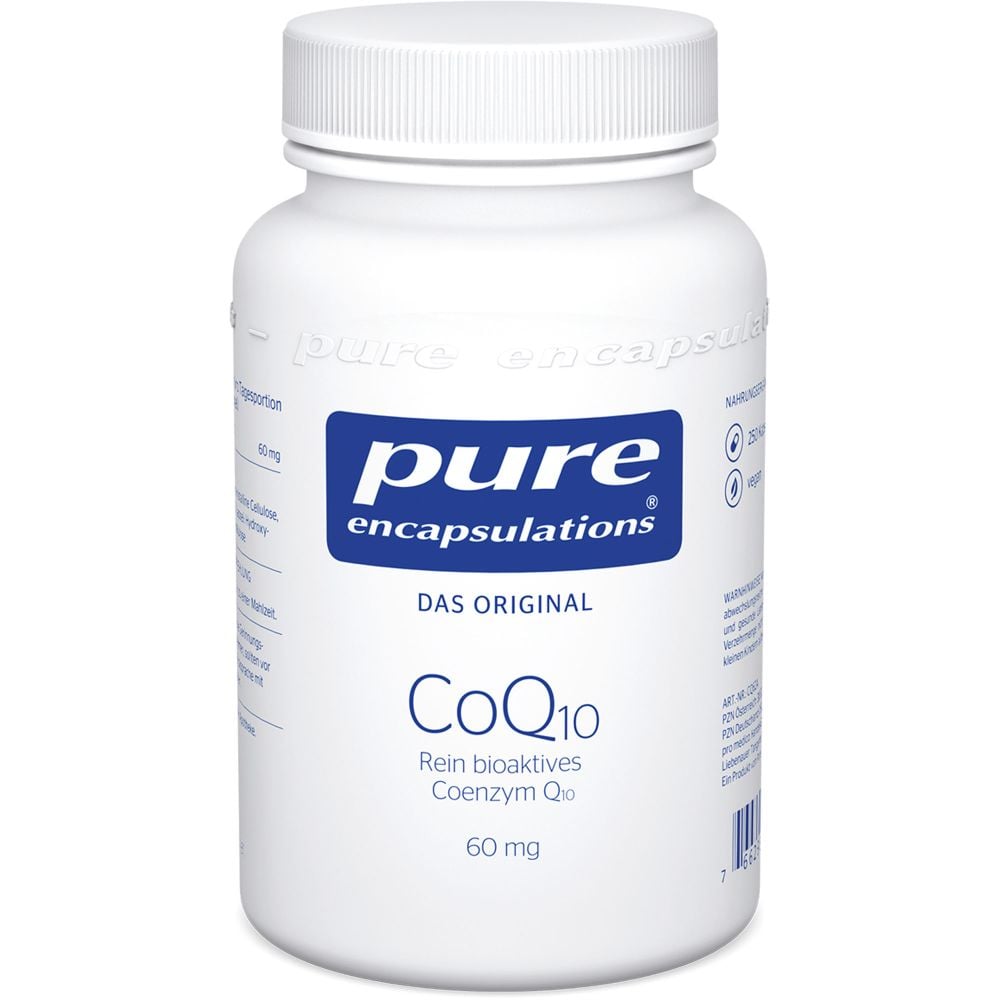PURE ENCAPSULATIONS CoQ10 60 mg Kapseln