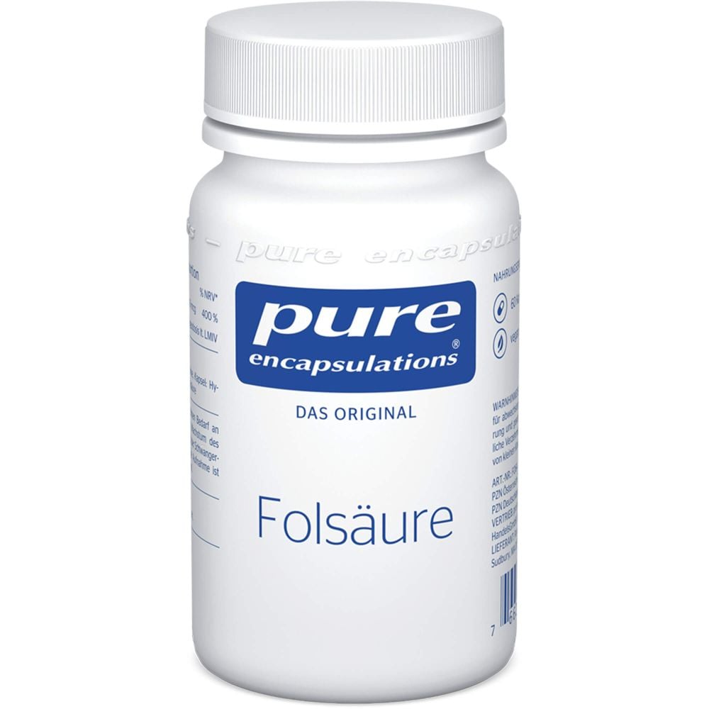 PURE ENCAPSULATIONS Folsäure Kapseln