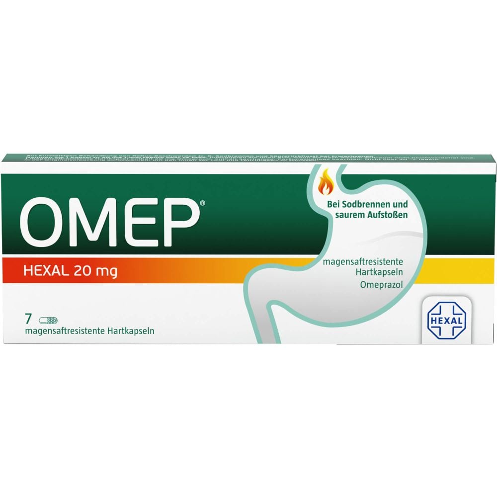 OMEP HEXAL 20 mg magensaftresistente Hartkapseln