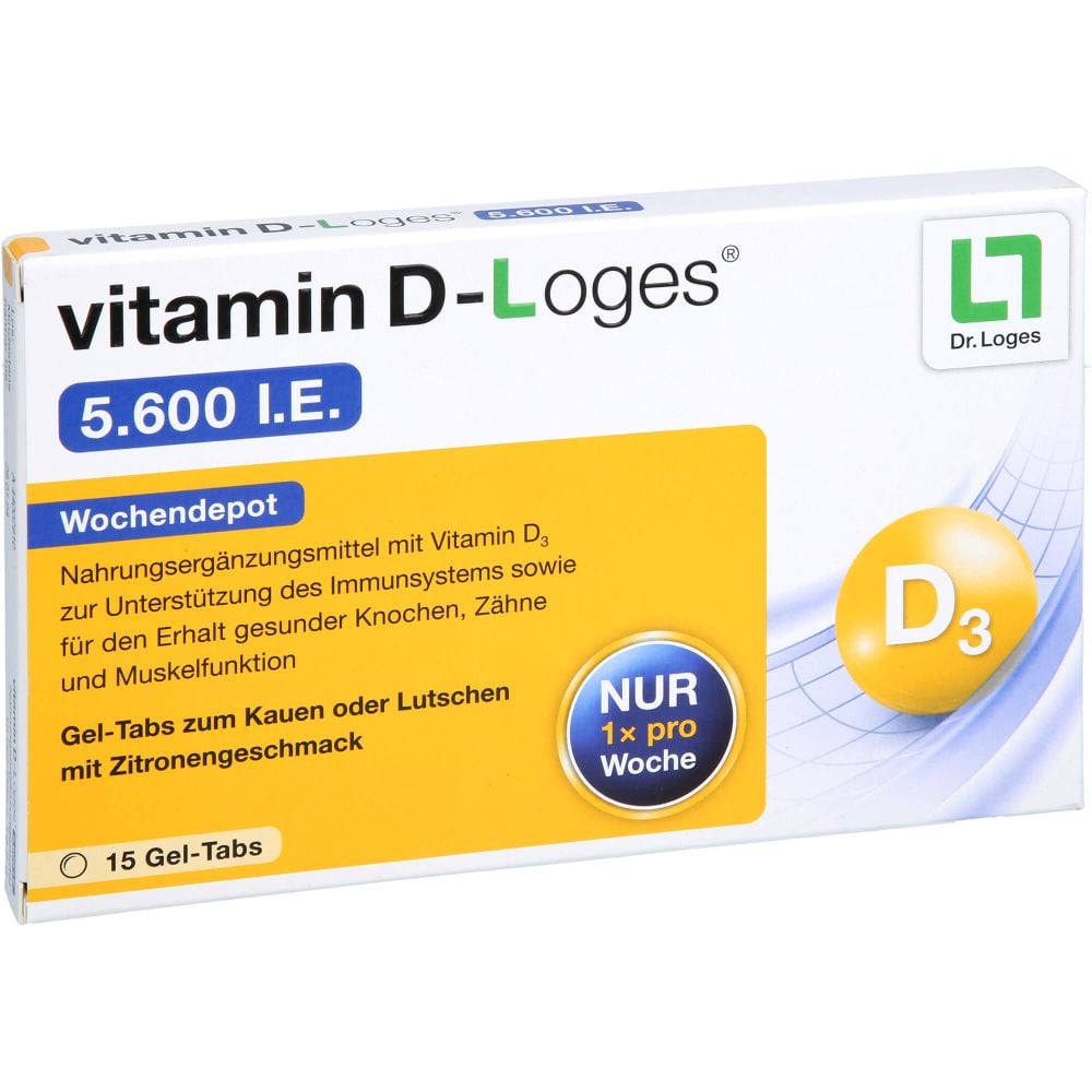 VITAMIN D-LOGES 5.600 I.E. Wochendepot Kautabl.