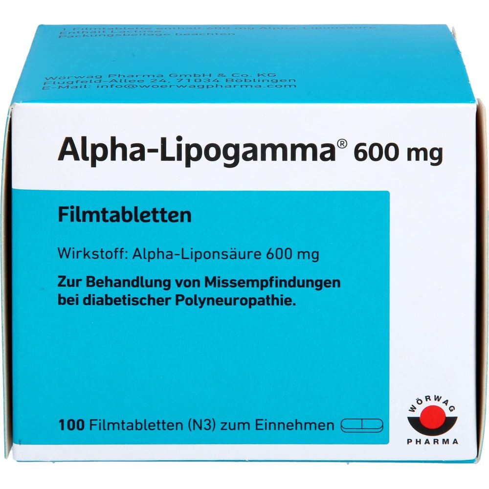 ALPHA-LIPOGAMMA 600 mg Filmtabletten