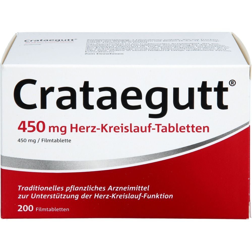 CRATAEGUTT 450 mg Herz-Kreislauf-Tabletten