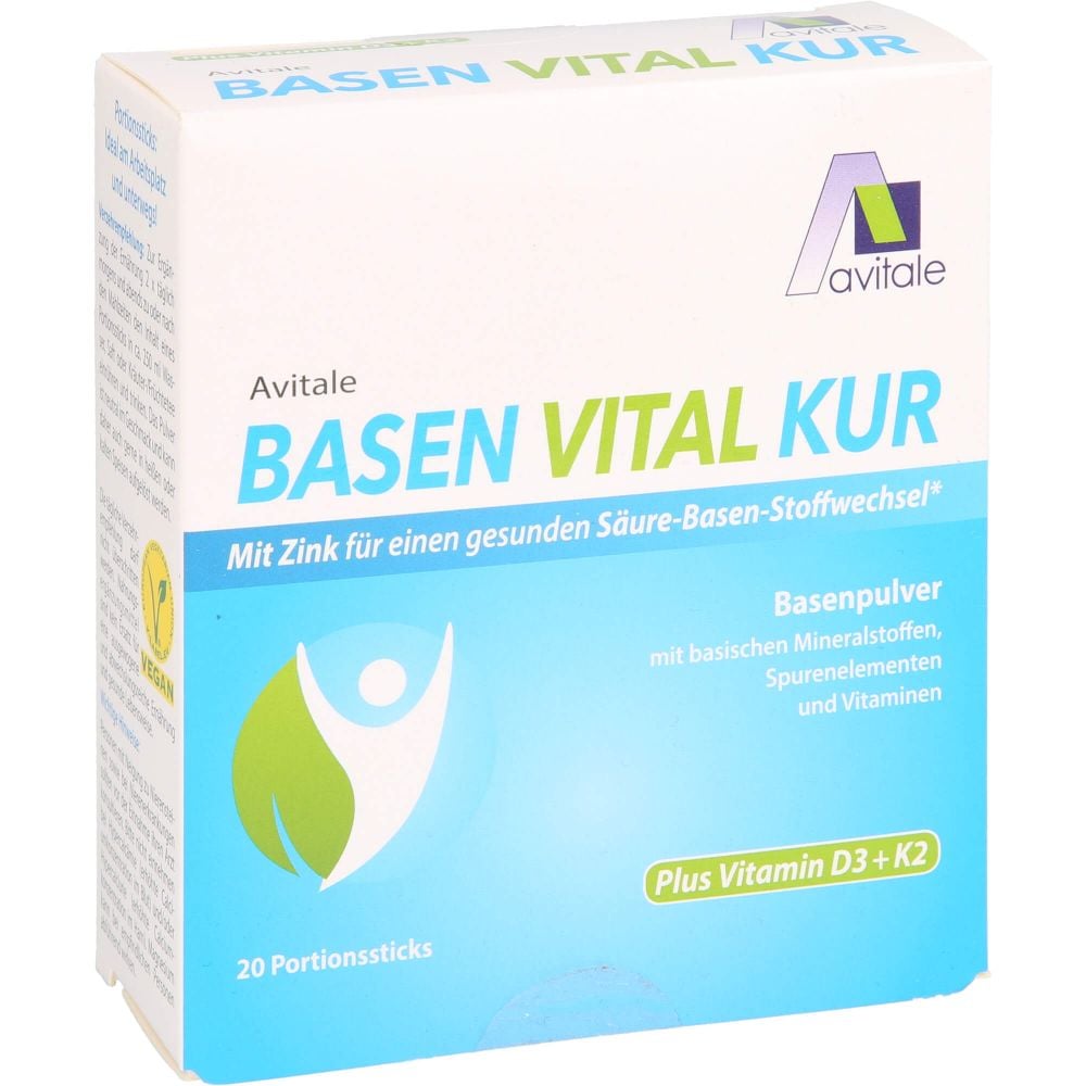 BASEN VITAL KUR plus Vitamin D3+K2 Pulver