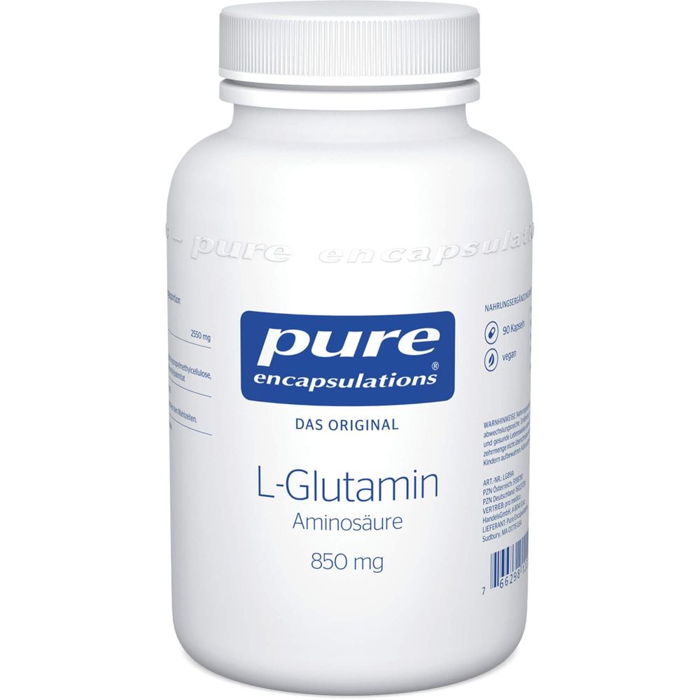 PURE ENCAPSULATIONS L-Glutamin 850 mg Kapseln