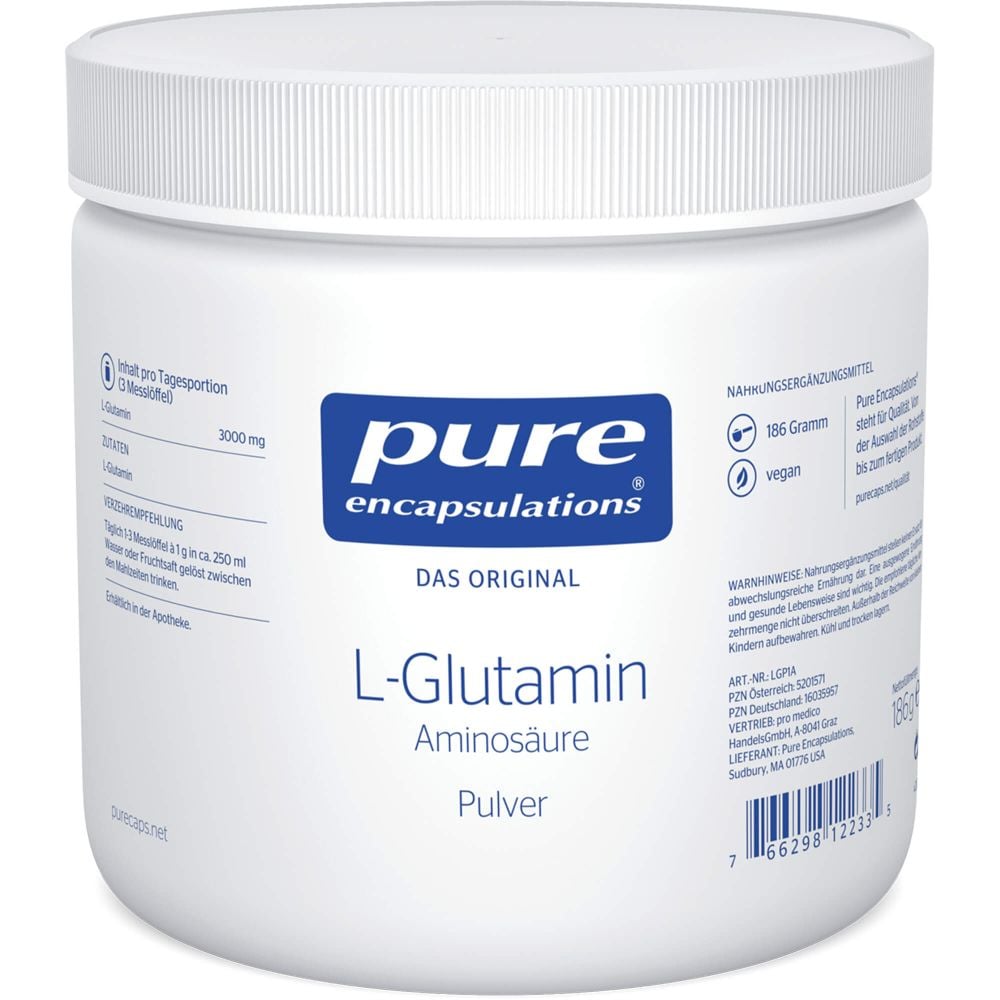 PURE ENCAPSULATIONS L-Glutamin Pulver