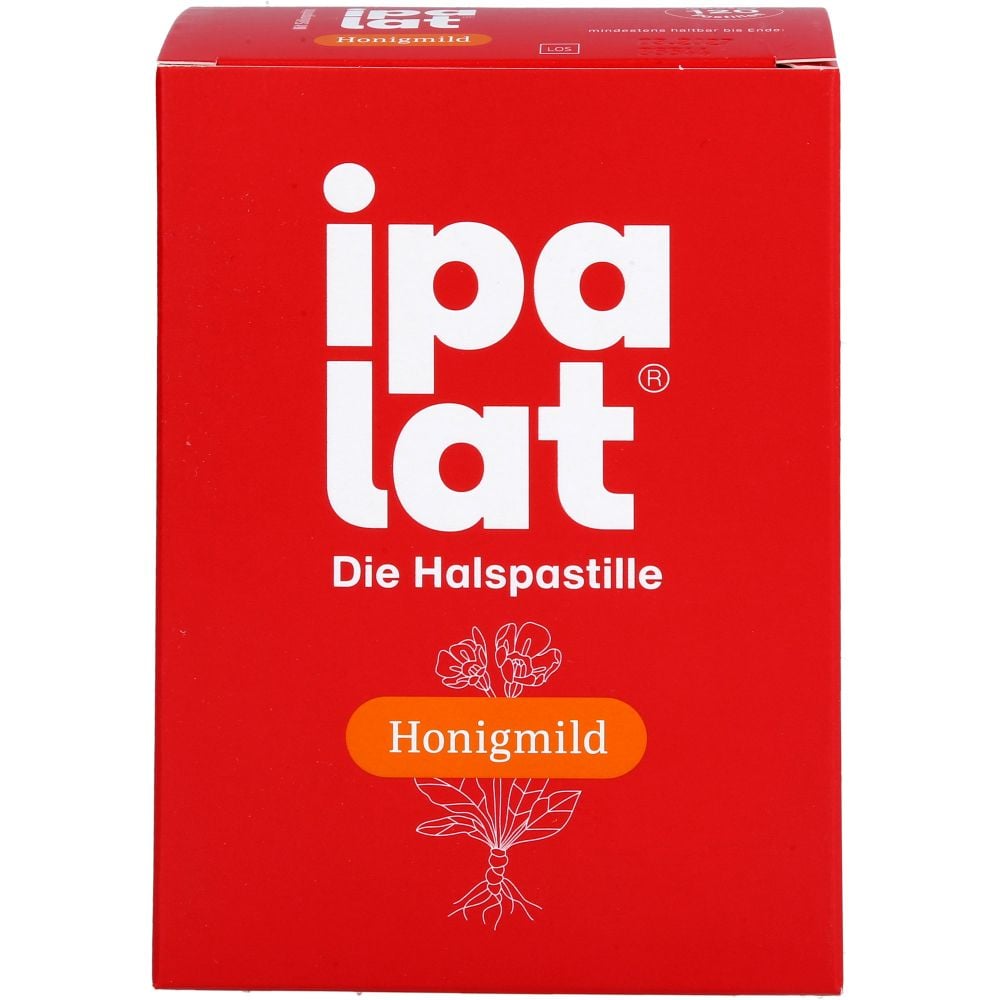 IPALAT Halspastillen honigmild o.Menthol zuckerfr.