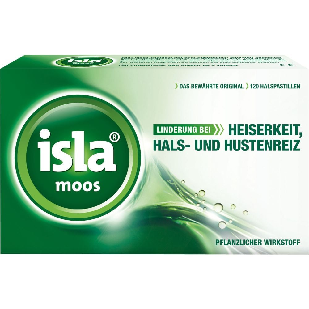 ISLA MOOS Pastillen