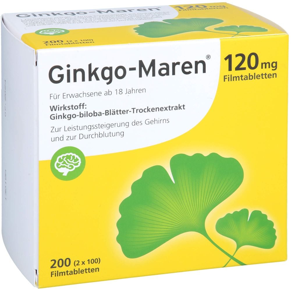 GINKGO-MAREN 120 mg Filmtabletten