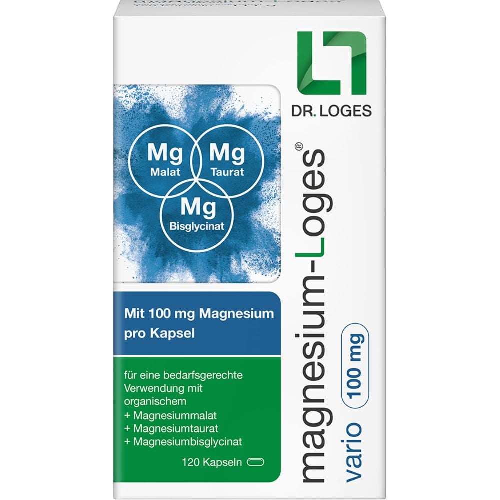 MAGNESIUM-LOGES vario 100 mg Kapseln