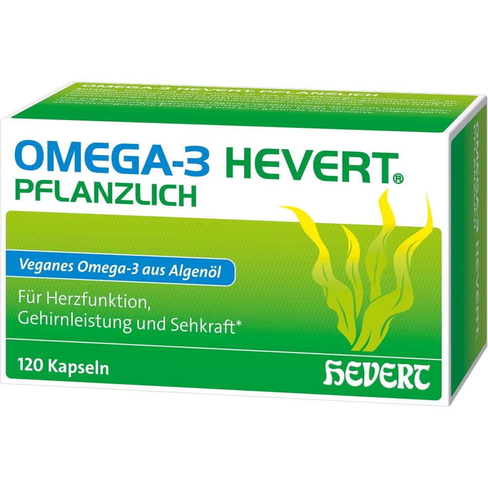 OMEGA-3 HEVERT pflanzlich Weichkapseln