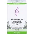 BIOCHEMIE 12 Calcium sulfuricum D 6 Tabletten – Bild 1