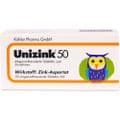 UNIZINK 50 magensaftresistente Tabletten – Bild 1
