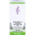 BIOCHEMIE 18 Calcium sulfuratum D 6 Tabletten – Bild 1