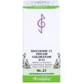 BIOCHEMIE 21 Zincum chloratum D 12 Tabletten – Bild 1