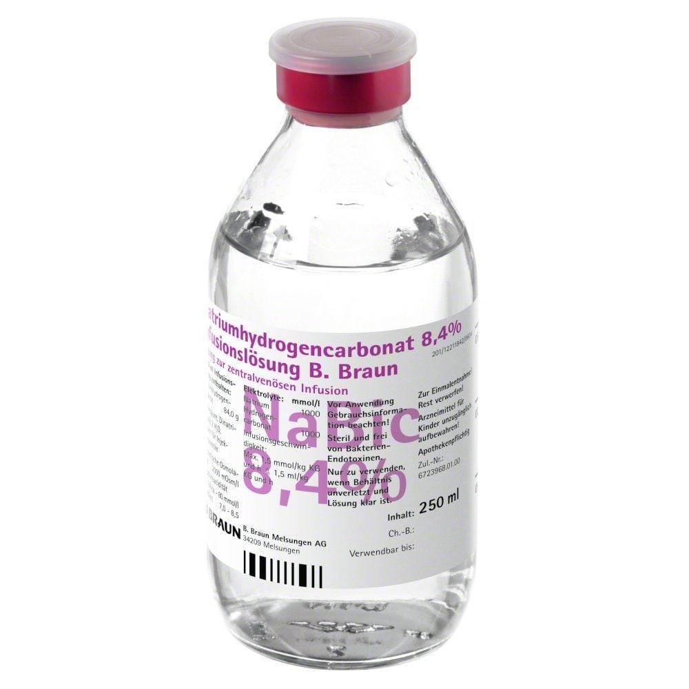 NATRIUMHYDROGENCARBONAT B.Braun 8,4% Glas