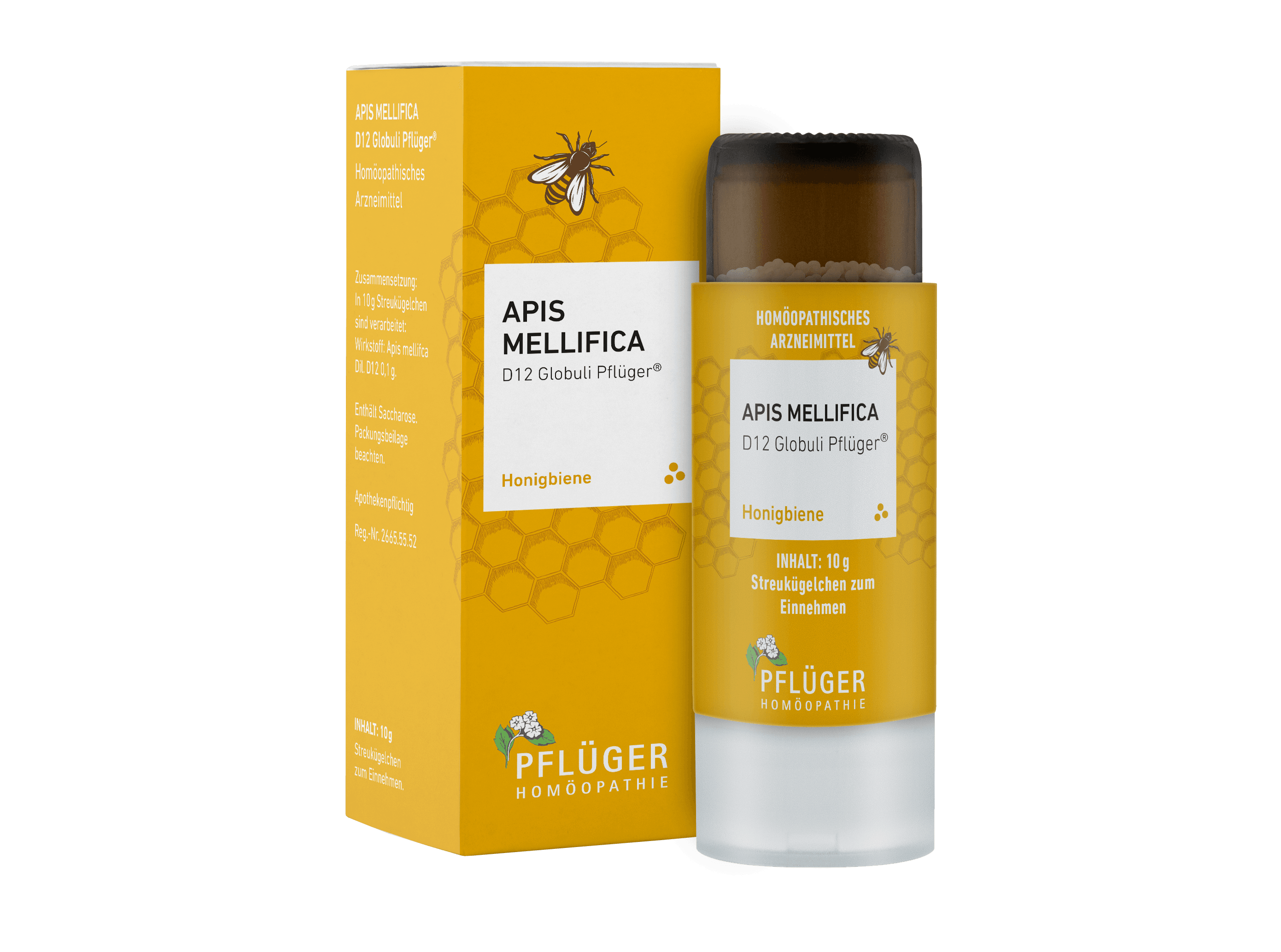 APIS MELLIFICA D 12 Globuli Pflüger Globulispender