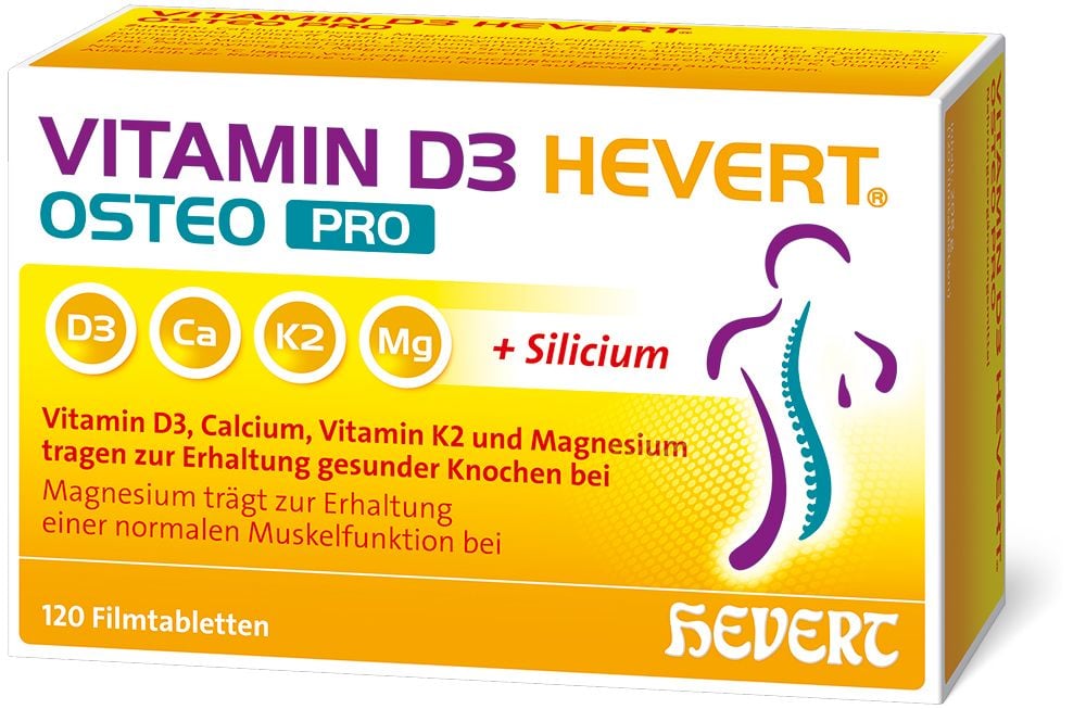 VITAMIN D3 HEVERT Osteo Pro Filmtabletten
