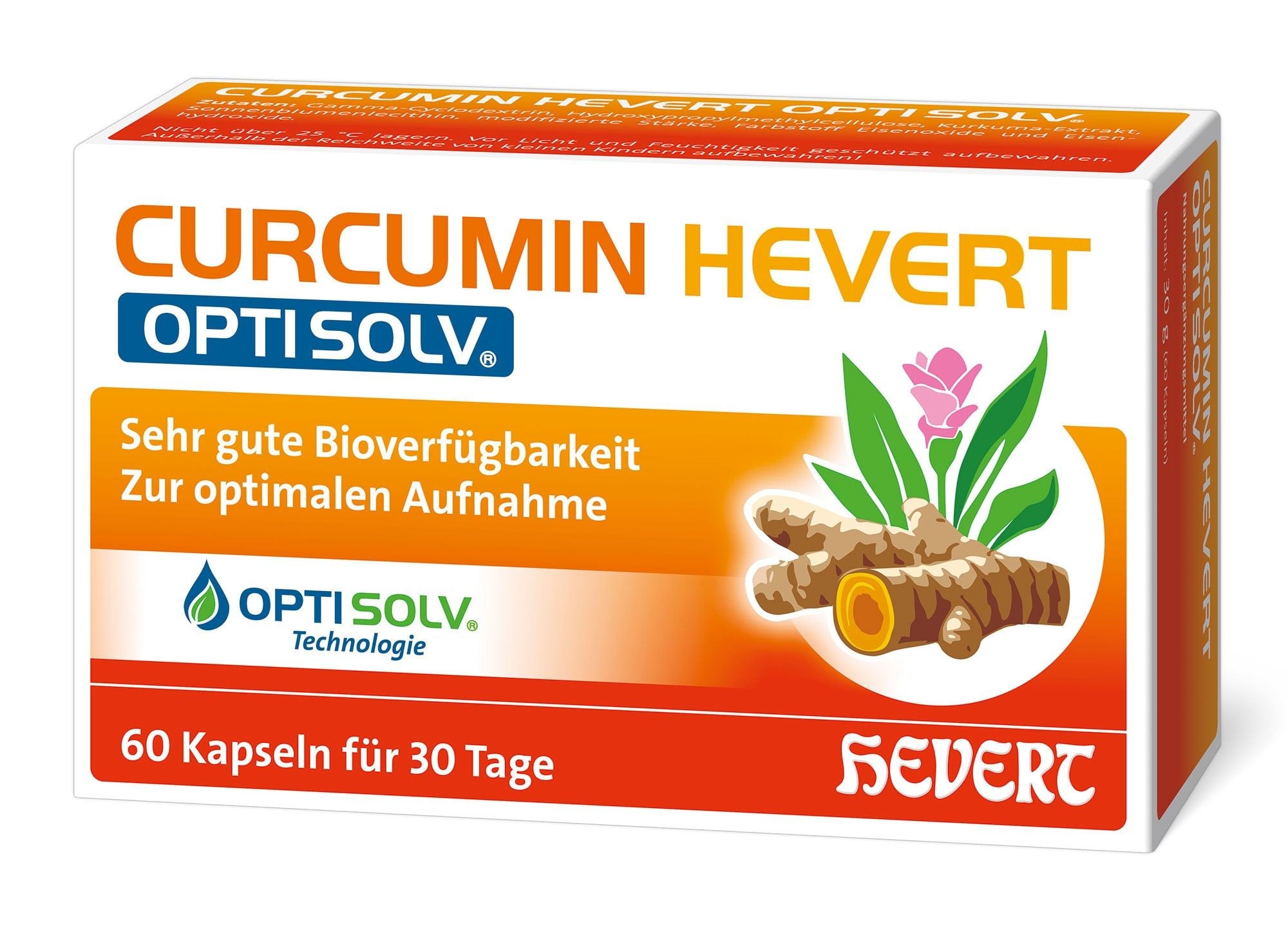 CURCUMIN HEVERT OptiSolv Kapseln