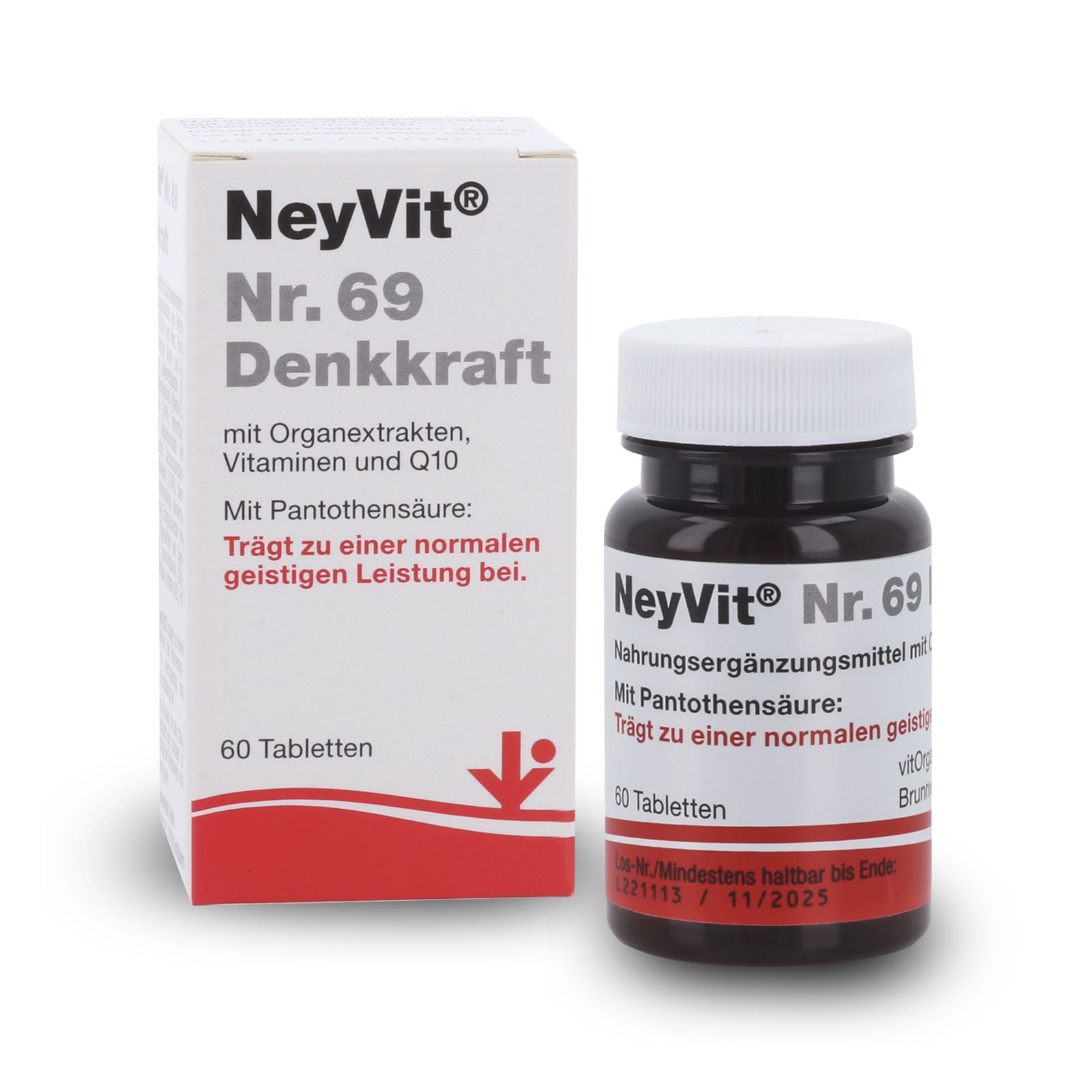 NEYVIT Nr.69 Denkkraft Tabletten