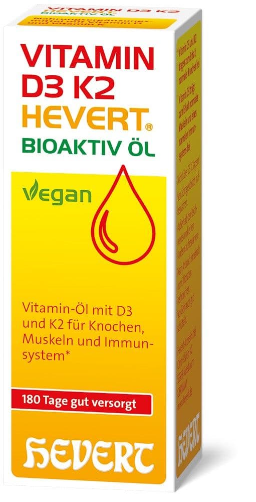 VITAMIN D3 K2 Hevert Bioaktiv Öl