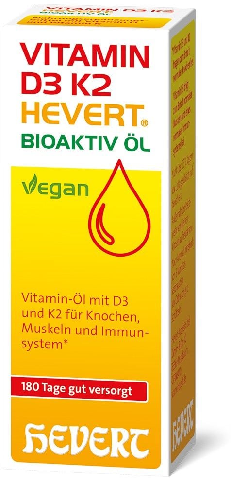 VITAMIN D3 K2 Hevert Bioaktiv Öl
